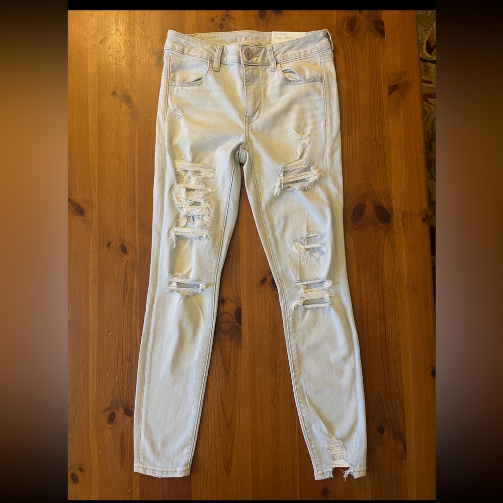 Next Level Apparel Light Blue Women's Jeggings